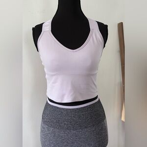 Victoria's Secret PINK Light Purple Sports Bra and Seamless Leggings Size: XS/M